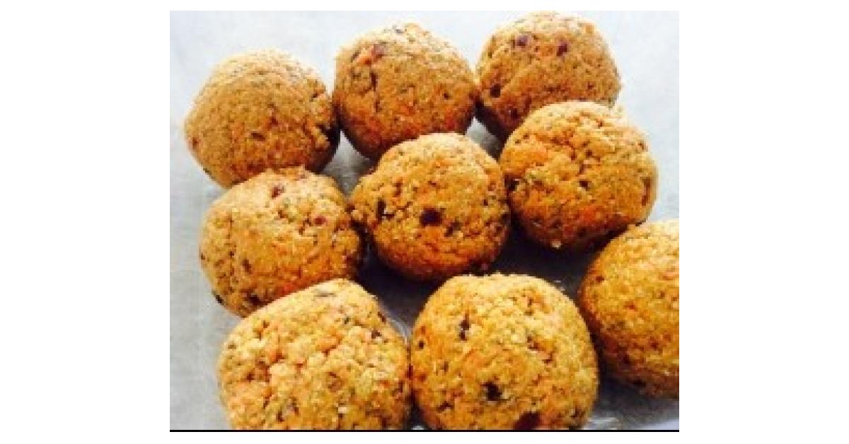 Nut Free Carrot Cake Bliss Balls by The Daily Mixer. A Thermomix ® recipe in the category Baking