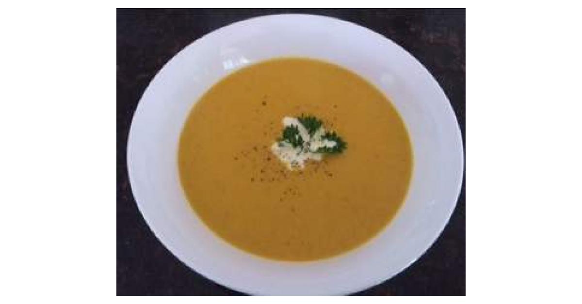 Spiced Pumpkin & Coconut Soup by Julie Goodwin by mumoftwo. A Thermomix