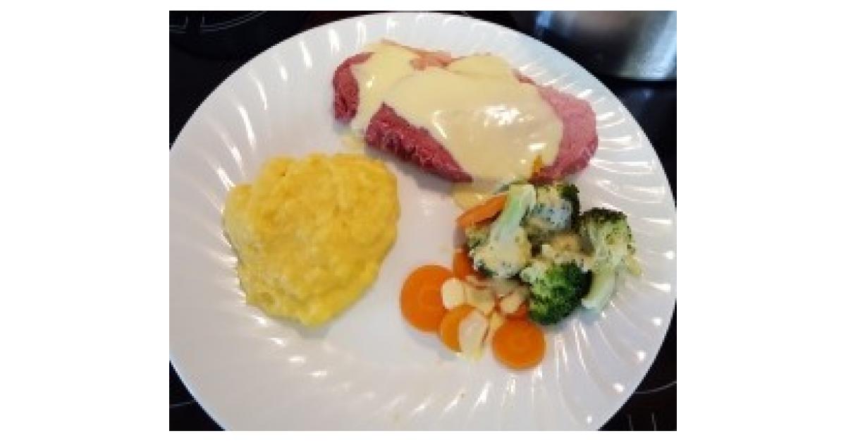 Silverside With Cheesy White Sauce By Rhia83 A Thermomix Sup Sup Recipe In The Category Main Dishes Meat On Www Recipecommunity Com Au The Thermomix Sup Sup Community