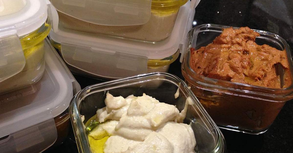 Hummus with dried chickpeas by shazw1. A Thermomix ® recipe in the