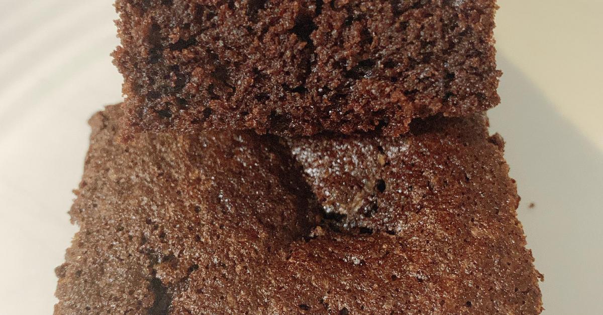 Reduced Sugar Dairy Free Brownies (GF) by ThermieDays. A Thermomix