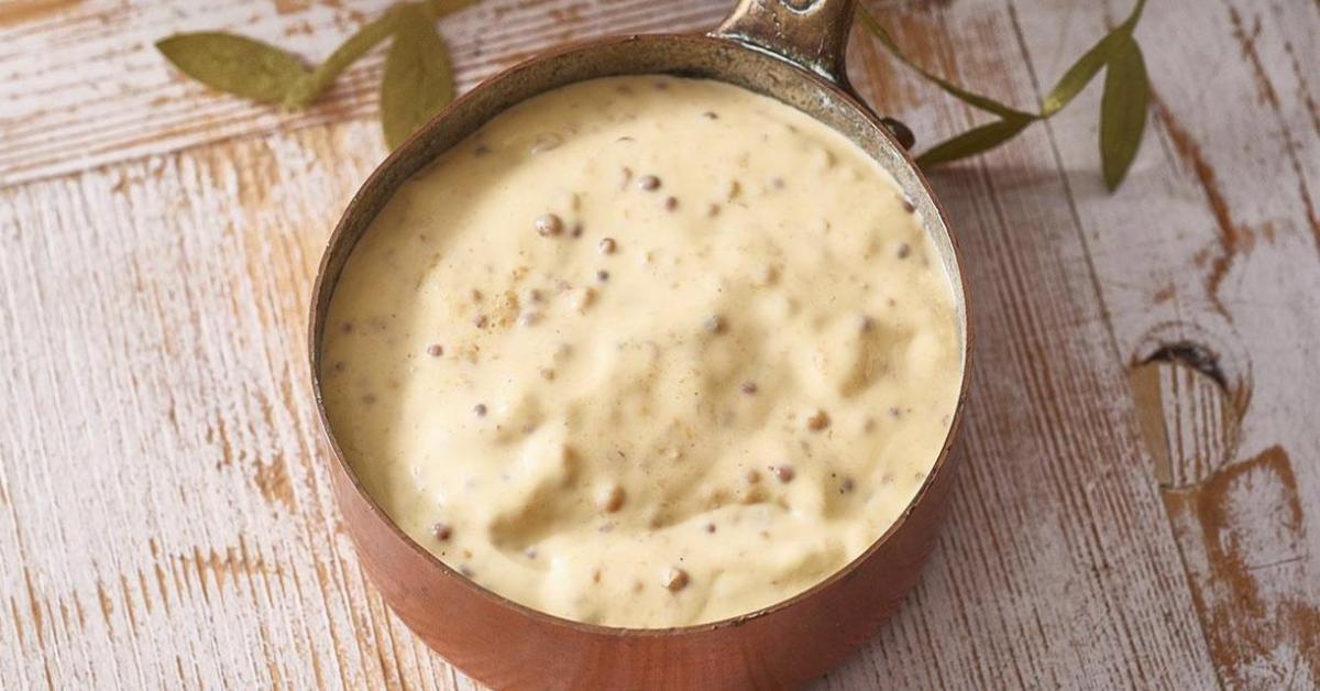 Low FODMAP Creamy Mustard & Maple Sauce by Thermomamacita. A Thermomix