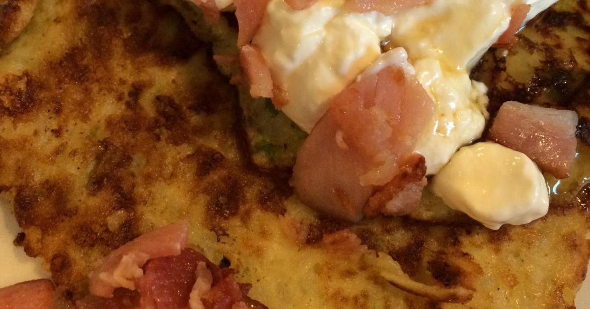 Potato / Savoury Pancakes by Jolene Adams. A Thermomix ® recipe in the category Side dishes on
