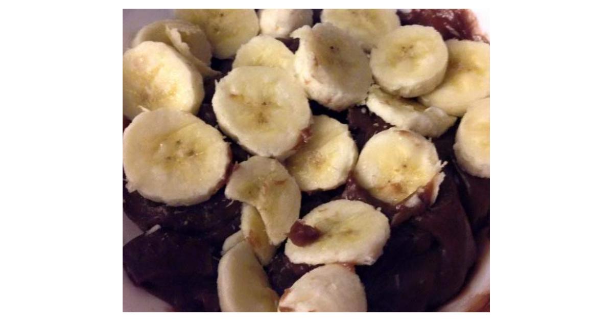 mix of coconut milk and full milk chocolate custard by TammyJRobinson