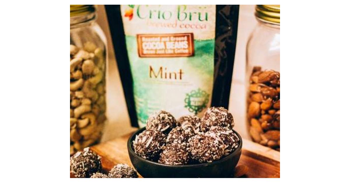 Choc Mint Bliss Balls by Full with Hope. A Thermomix ® recipe in the