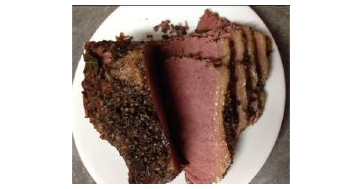 Corned Silverside PastramiStyle by letstryit. A Thermomix ® recipe