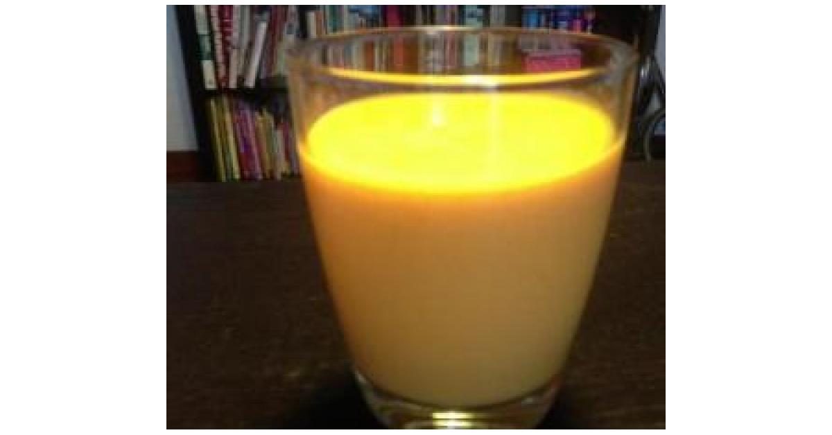 Mango Smoothie with Tumeric, Ginger and Kefir by Hermies Place. A