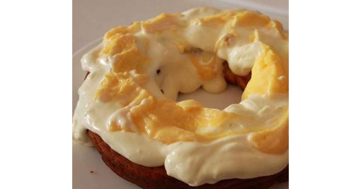 Lemon Cake Cream Topping Yoghurt Lemon Cake Cream Topping Yoghurt