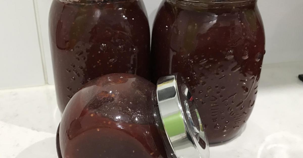Spiced fig and Pear Jam by Katrina_f. A Thermomix ® recipe in the