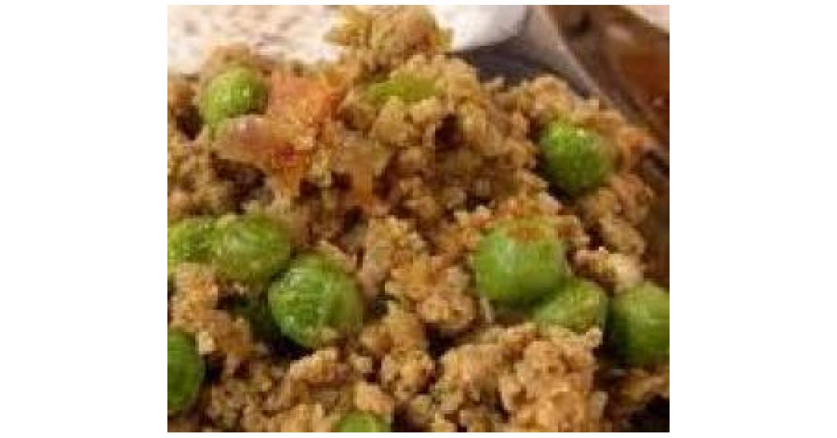 Spicy Minced Lamb Keema Matar by Rebecca Hill. A Thermomix ® recipe