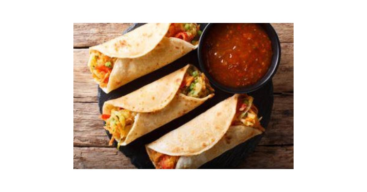 Spicy Vegetable Chapati Wraps by snehahaha. A Thermomix ® recipe in the