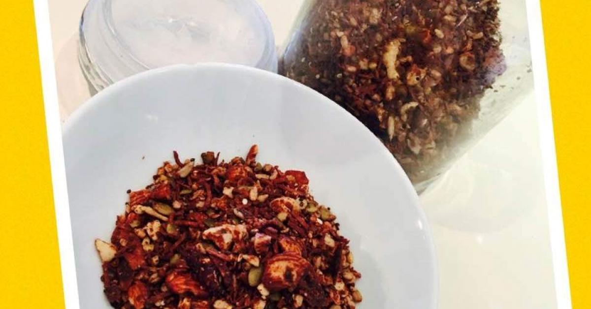 Chocolate Muesli by Clairedesat. A Thermomix ® recipe in the category