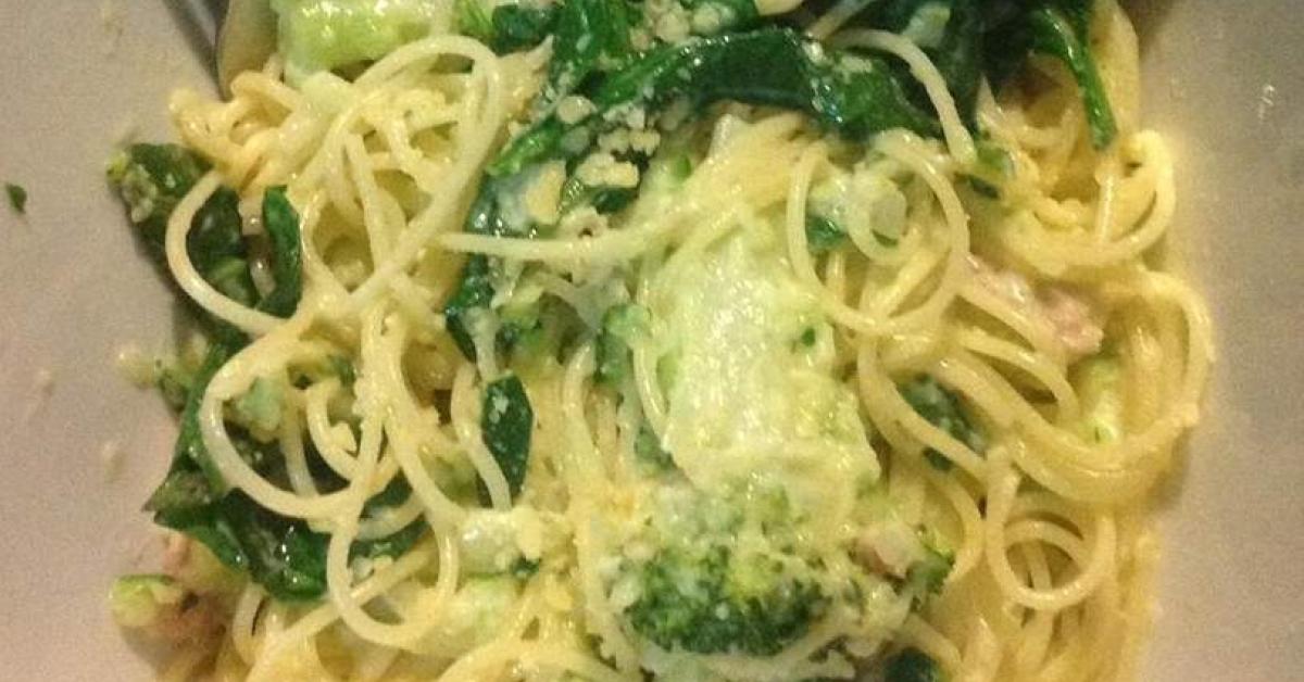 Creamy Zucchini & Bacon Pasta by rrja. A Thermomix ® recipe in the