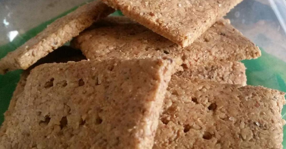 Almond & Millet Crackers by KCooking. A Thermomix ® recipe in the