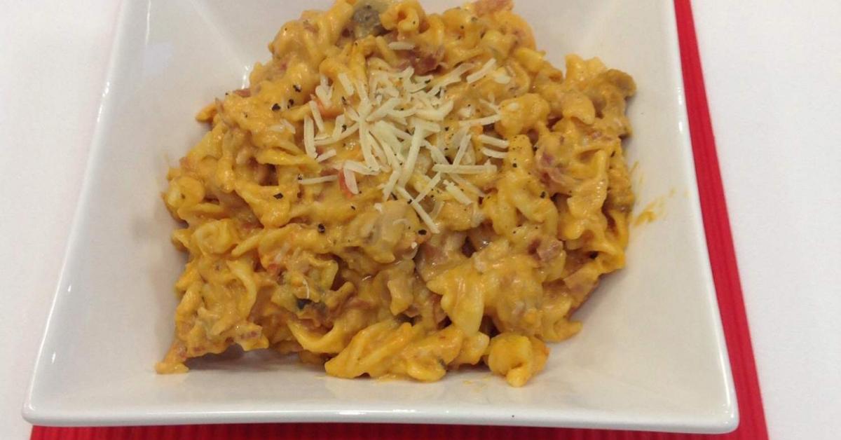 Chicken, Prosciutto & mushroom pasta by Neeno. A Thermomix ® recipe in