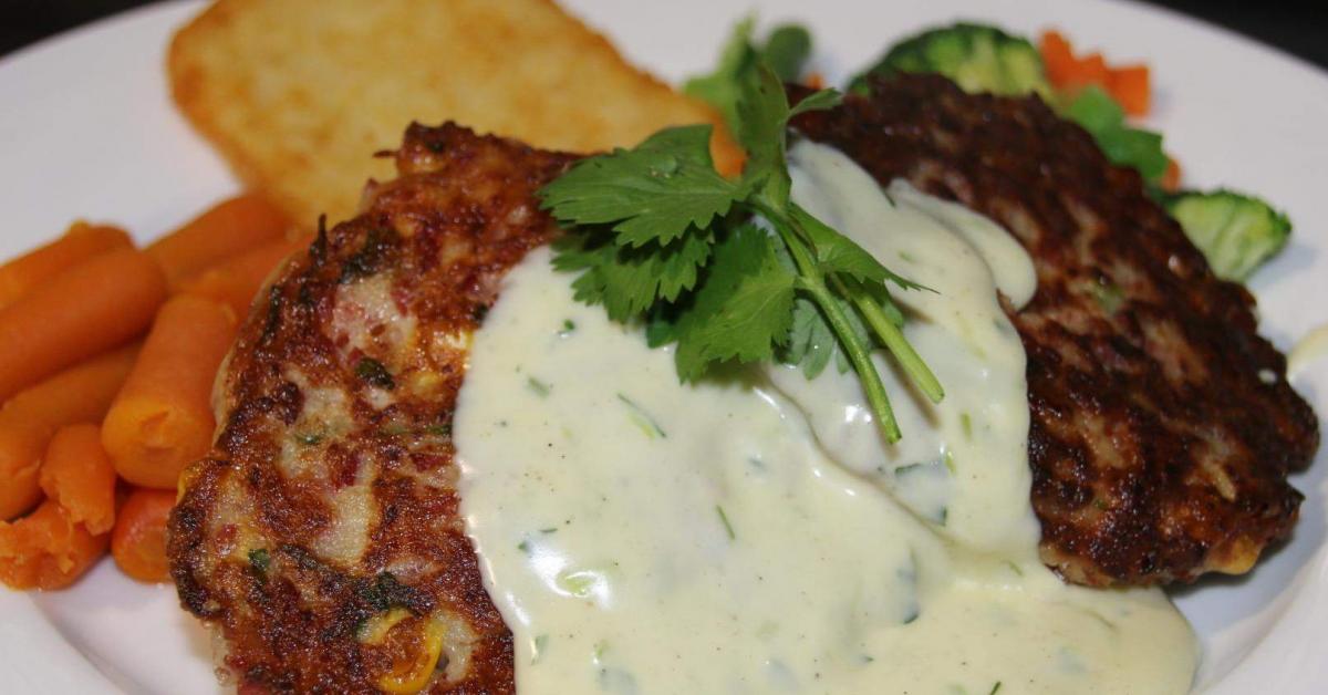 Garlic Corned Beef Fritters by booragal. A Thermomix ® recipe in the