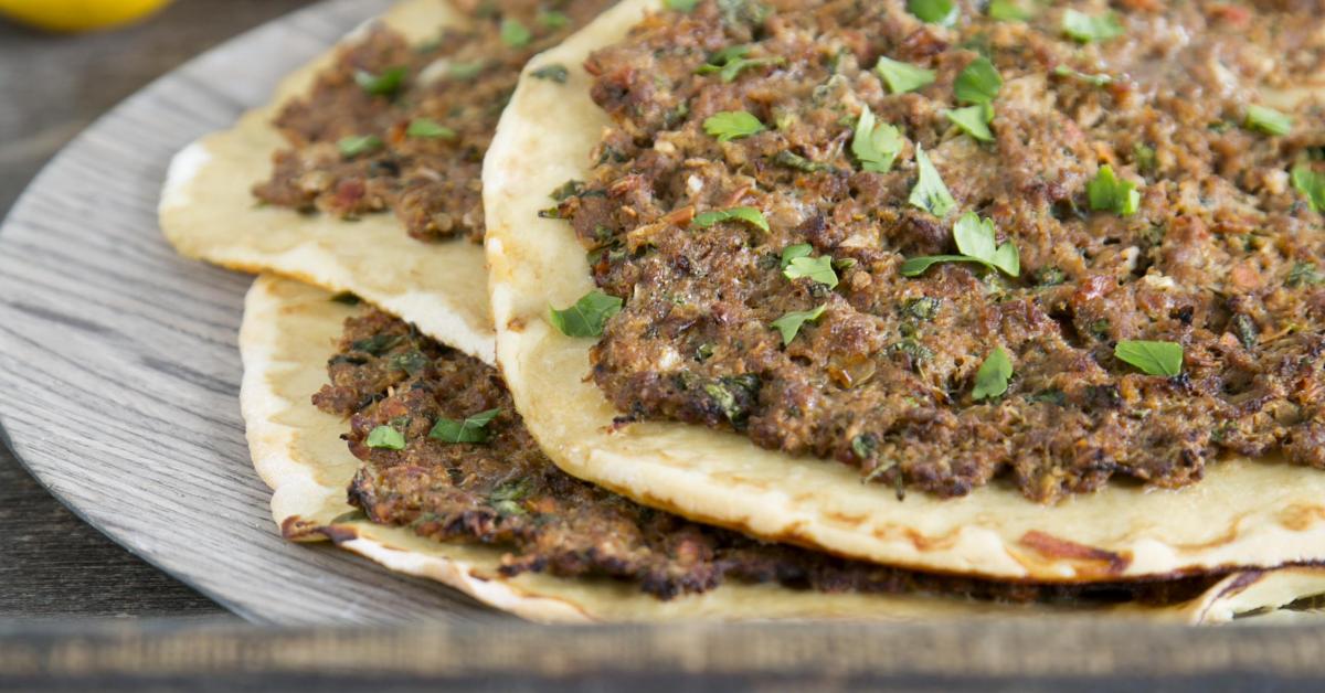 Spiced lamb flatbread by Thermomix in Australia. A Thermomix ® recipe