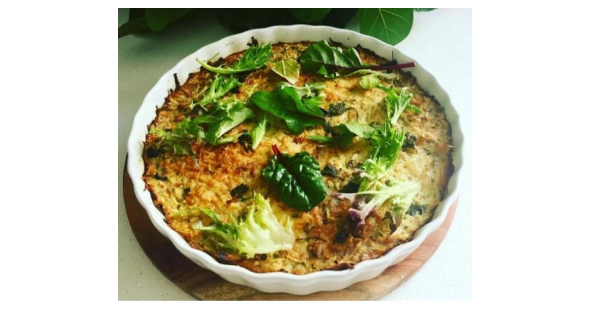 Easy Green Vegetable Quiche by superchargedfoods. A Thermomix ® recipe
