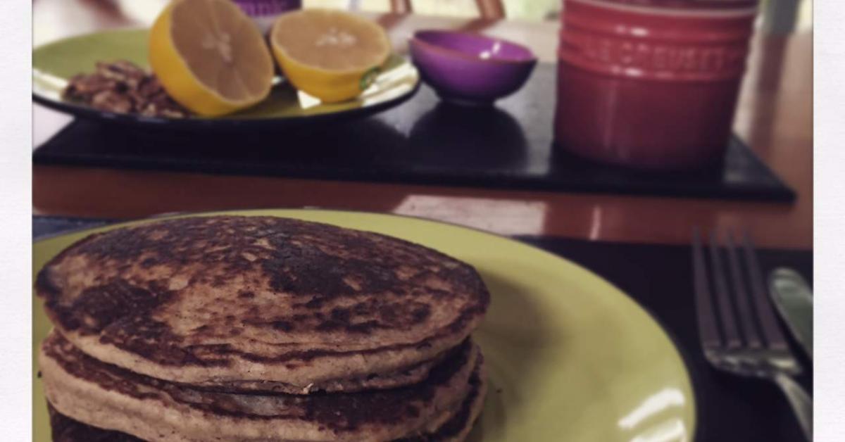Banana & Quinoa Pancakes by 388gigi. A Thermomix ® recipe in the