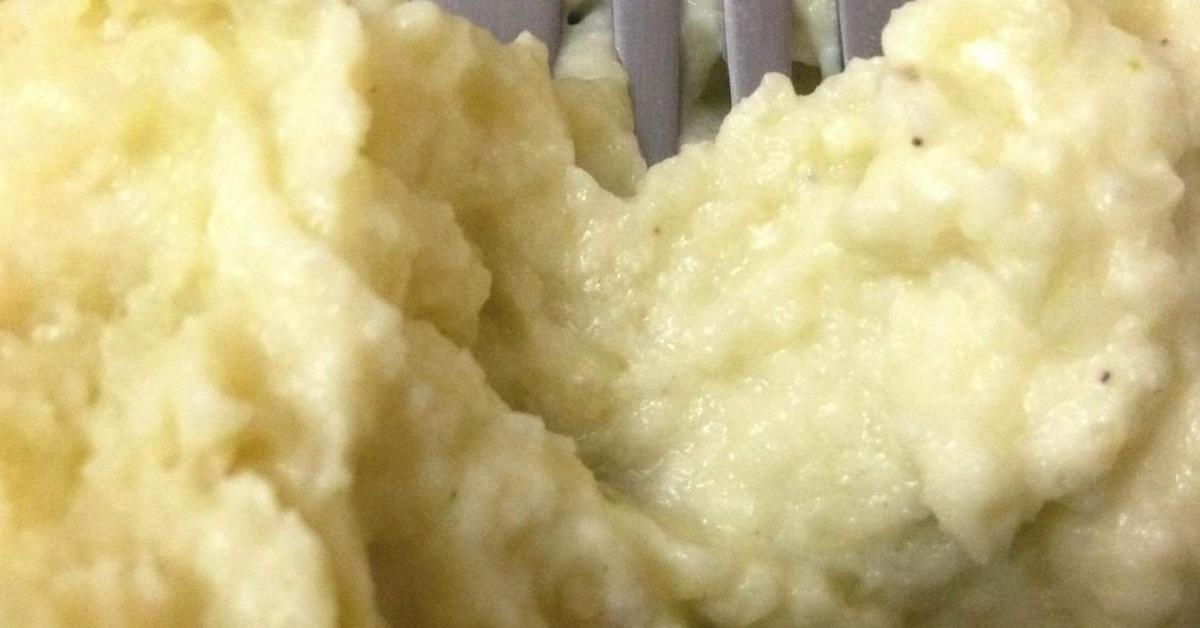 Creamy Cauliflower Mash (Mashed Potato Alternative) by jezzymoo. A