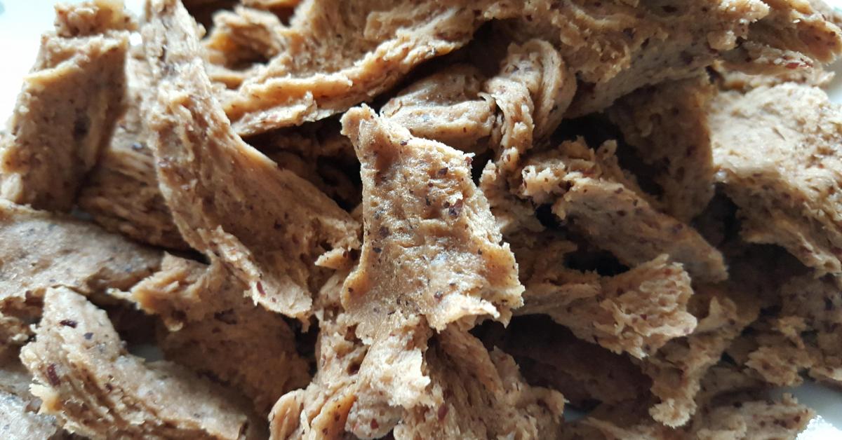 Pulled pork style seitan (vegan meat) by obiii. A Thermomix ® recipe in