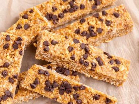 Choc chip muesli bars