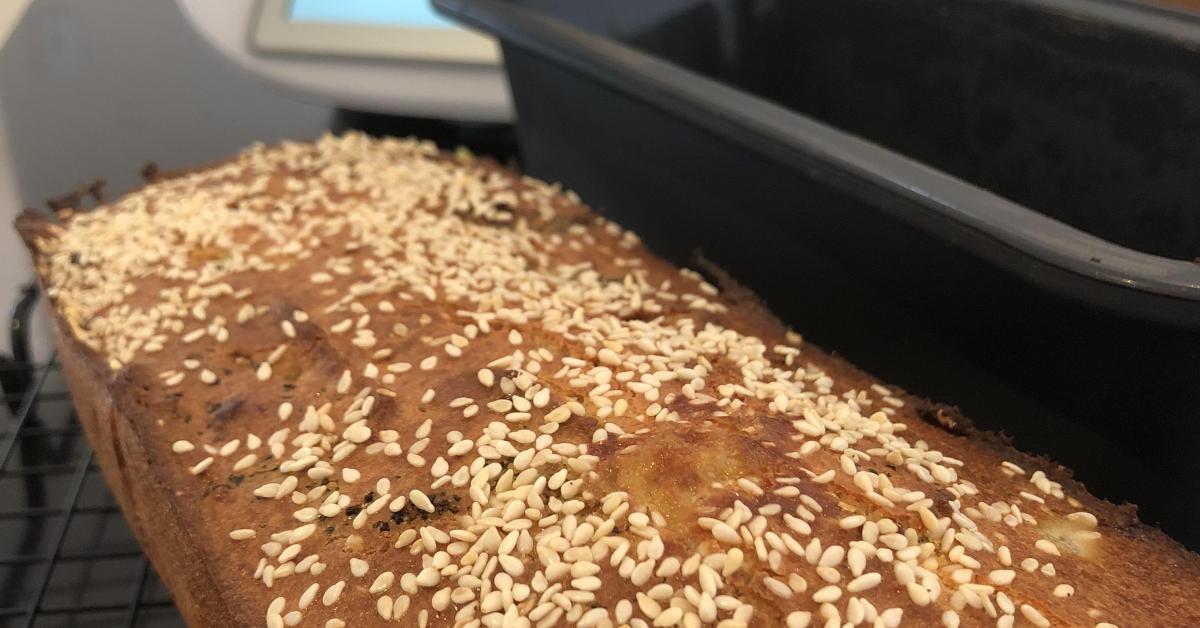 Broccoli Bread with Rosemary & Garlic Gluten Free by Jo OReilly. A