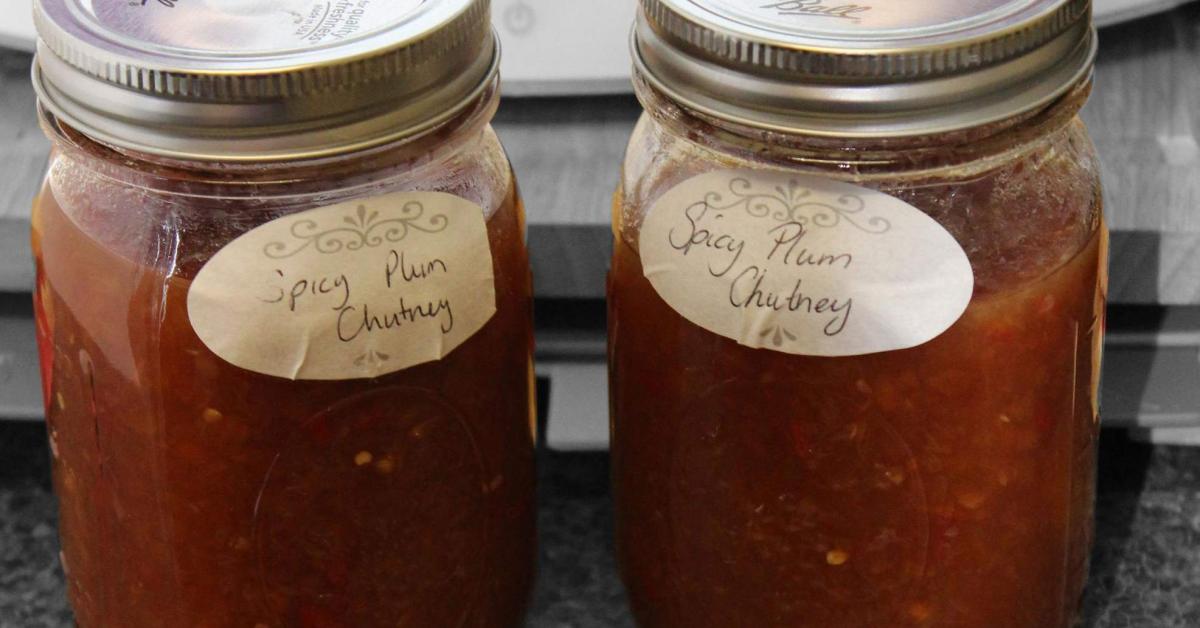 Spicy Plum Chutney by sammie_mac. A Thermomix ® recipe in the category