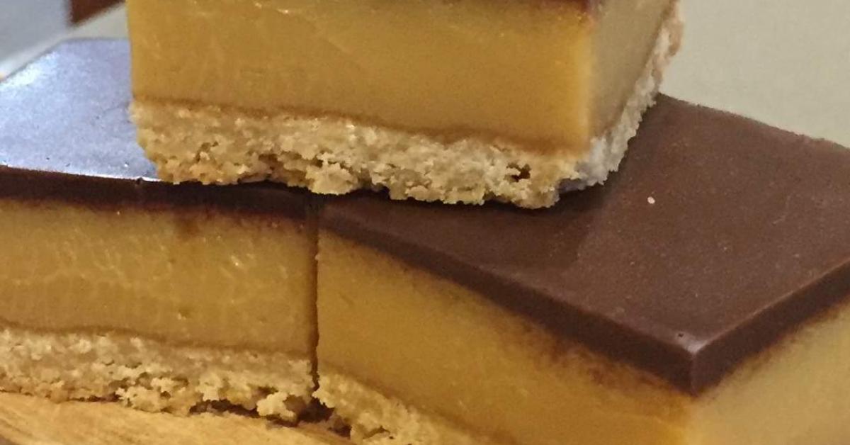 Gluten Free Caramel Slice by Eli_Thea. A Thermomix ® recipe in the