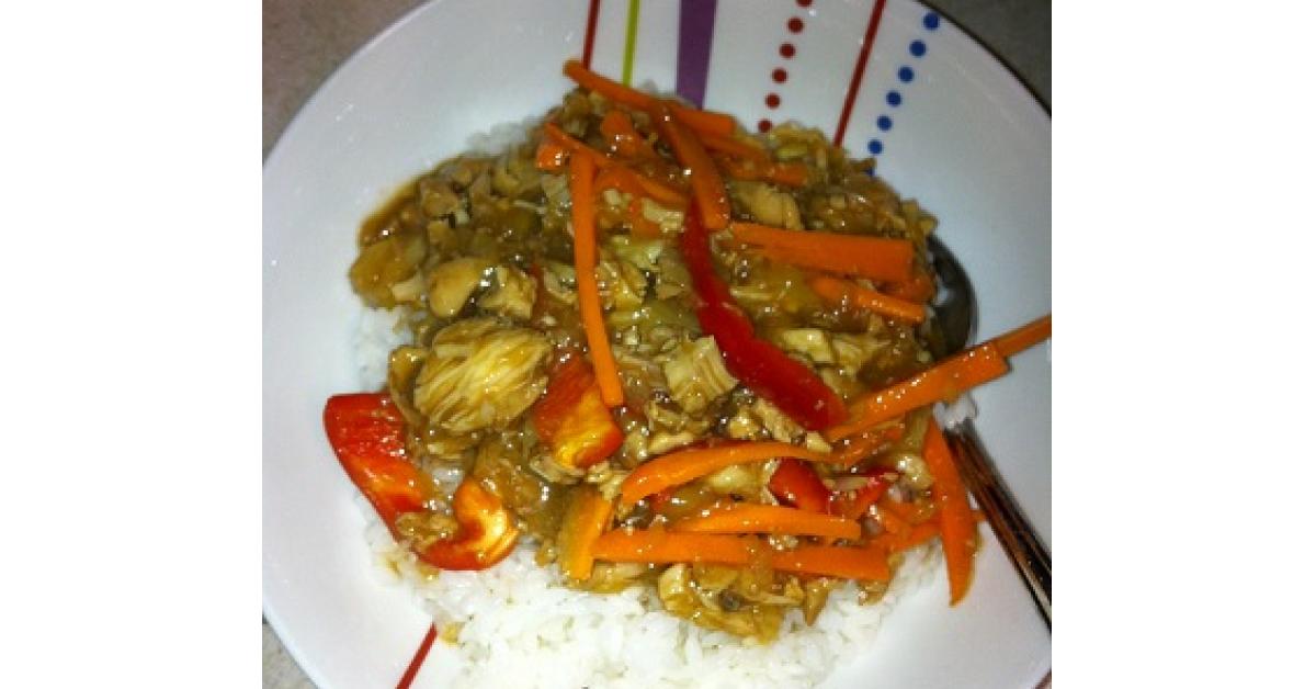 Muma Mutembos sweet & sour chicken ( gluten free, dairy free, fructose