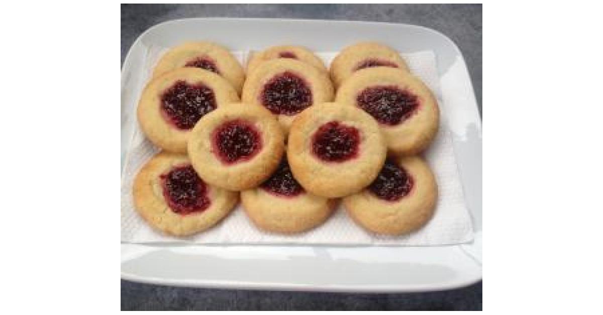 Jam Drop Biscuits by Janine Smith on