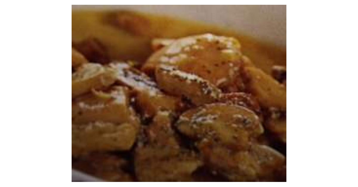 Chicken casserole with mustard and tarragon sauce by Sarahhen. A