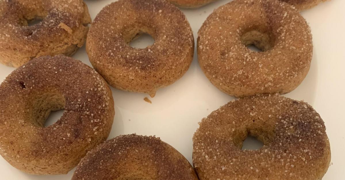 Gluten Free Cinnamon Doughnuts by Draught. A Thermomix ® recipe in the