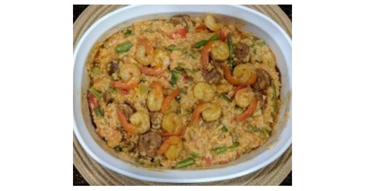 Cajun Dirty Rice (with Chorizo and Shrimp) by mayraportalatin. A Thermomix ® recipe in the