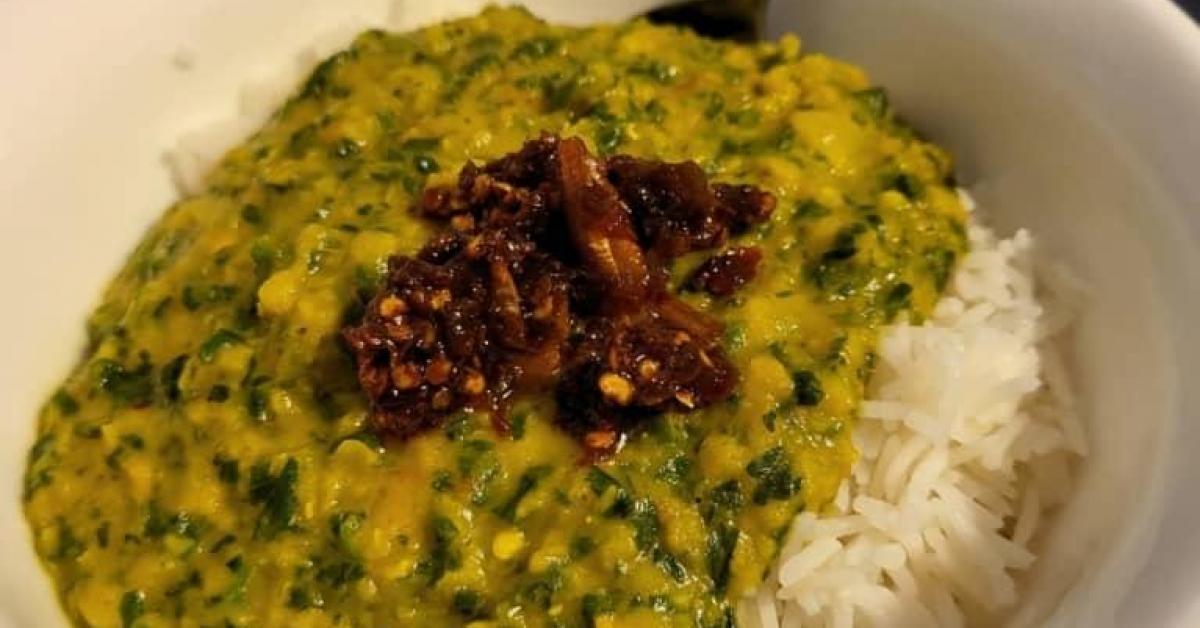 Spinach and coconut dhal by Avatrix. A Thermomix ® recipe in the