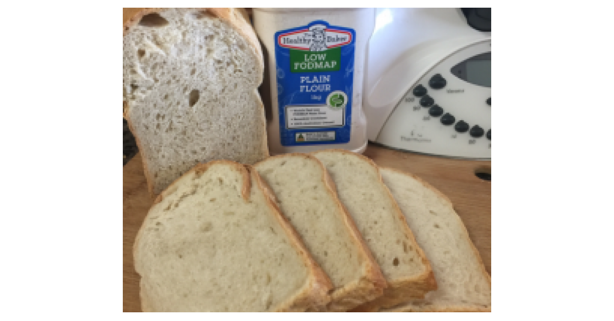 Low FODMAP Easy Everyday White Bread by Tanya Brennan Consultant. A
