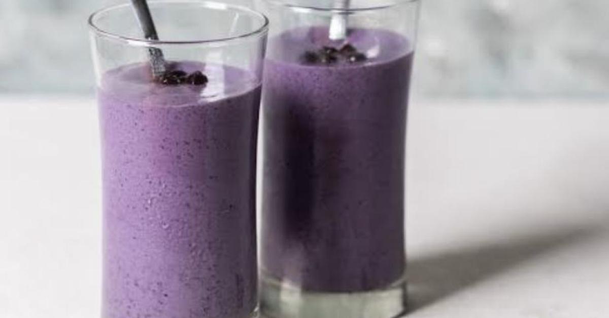 FUSSFREECOOKING BLUEBERRY TOFU SMOOTHIE by Kimdonker. A Thermomix