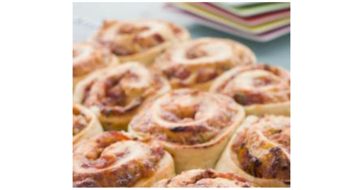 Cheese Scone Pizza Scrolls by Thermomix in Australia. A Thermomix