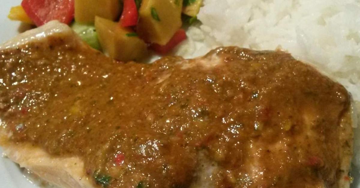 Jamaican Salmon by jillybeanNZ on