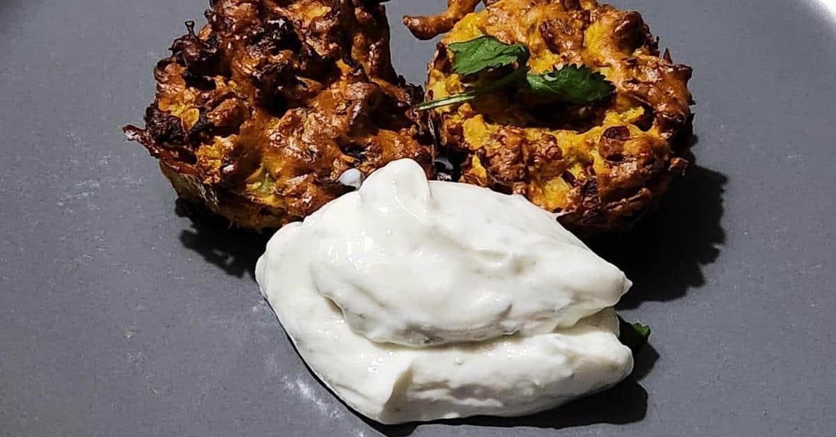 Onion Bhaji Healthy Airy Fryer version by davechewvalley. A Thermomix