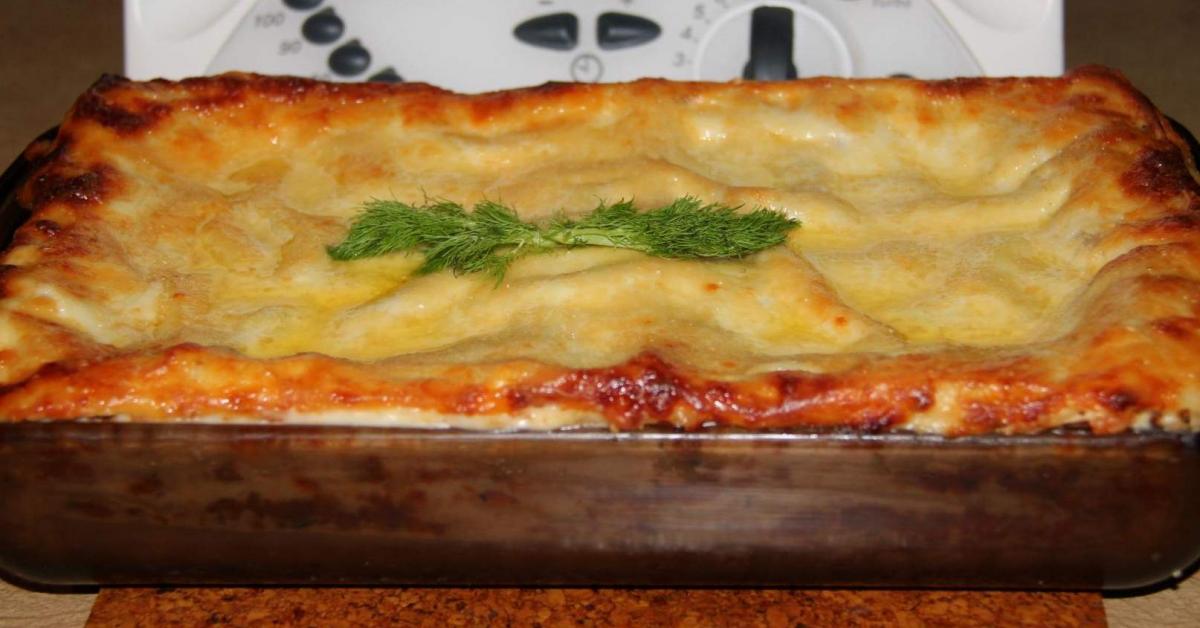 CHEESY FENNEL LASAGNE by Priscilla HILL. A Thermomix ® recipe in the category Pasta & rice