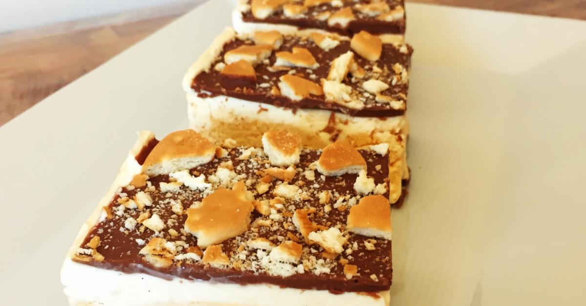 Golden gaytime ice cream slice by nic can bake. A Thermomix ® recipe in the category Desserts