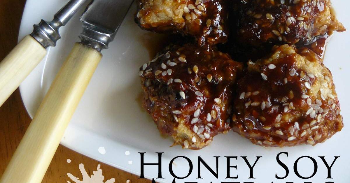 Honey Soy Meatballs by Cooking in the Chaos. A Thermomix ® recipe in