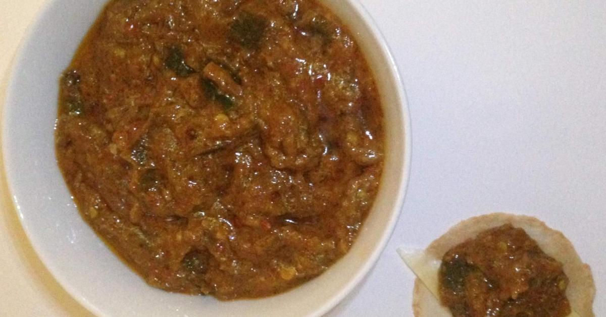 Spiced Eggplant Pickle by LJJH. A Thermomix ® recipe in the category