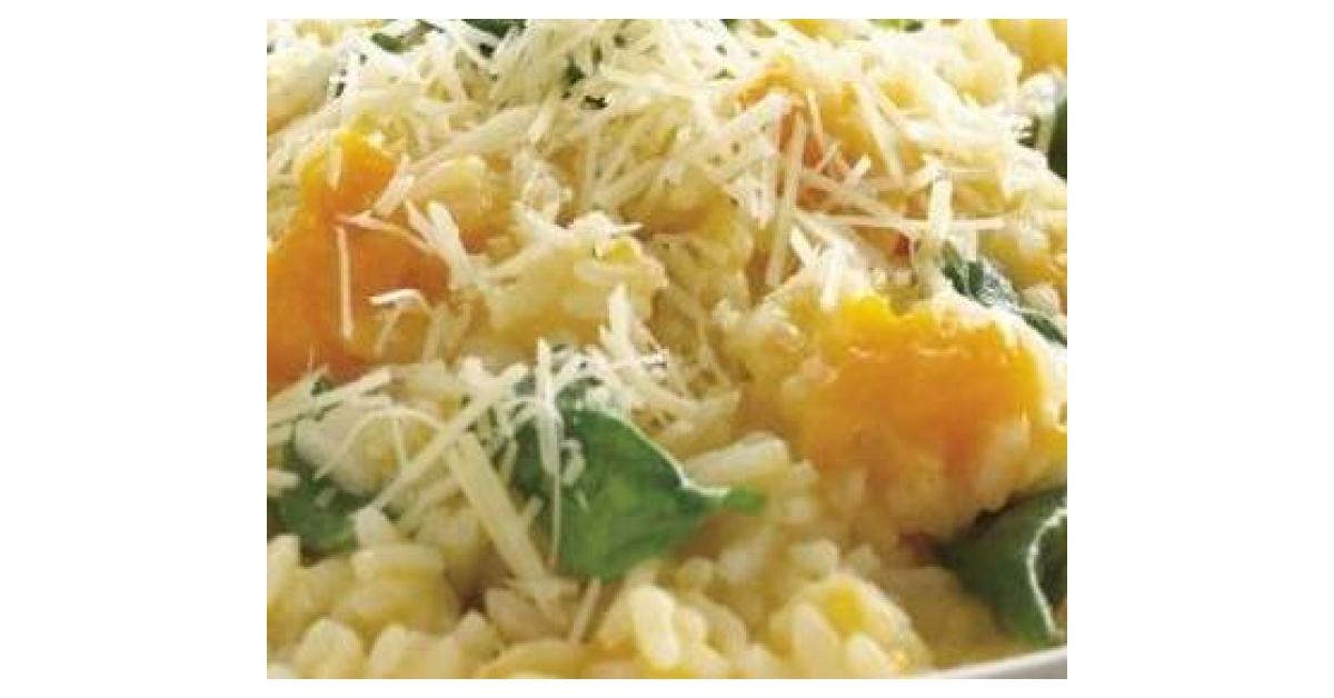 Garlic Chicken, Pumpkin & Spinach Risotto by Michty05. A Thermomix ® recipe in the category
