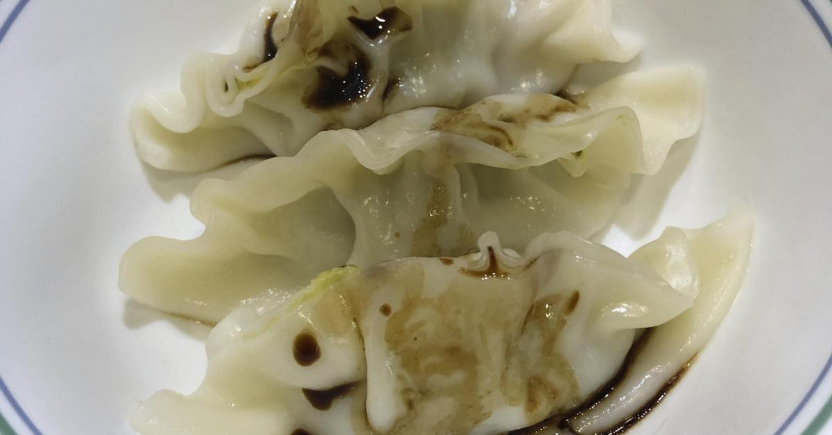 Chicken spinach and basil dumplings by Crazydonkeylady. A Thermomix