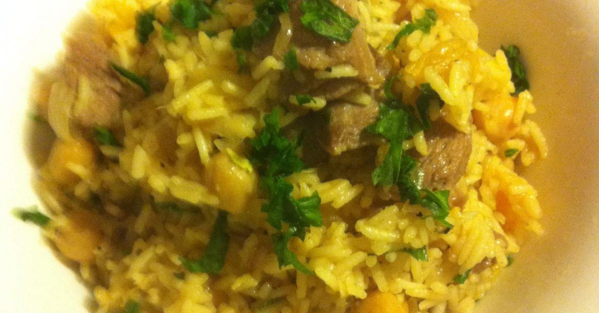 Lamb & Chickpea Pilaf by Queenthermomix. A Thermomix ® recipe in the