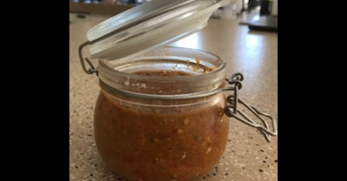 Chilli paste by Trisha's Thermomix. A Thermomix ® recipe in the
