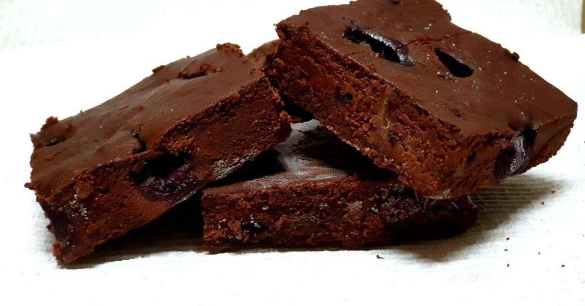 Brownies Goats Milk Dark Chocolate and Raspberry by kpuddles. A