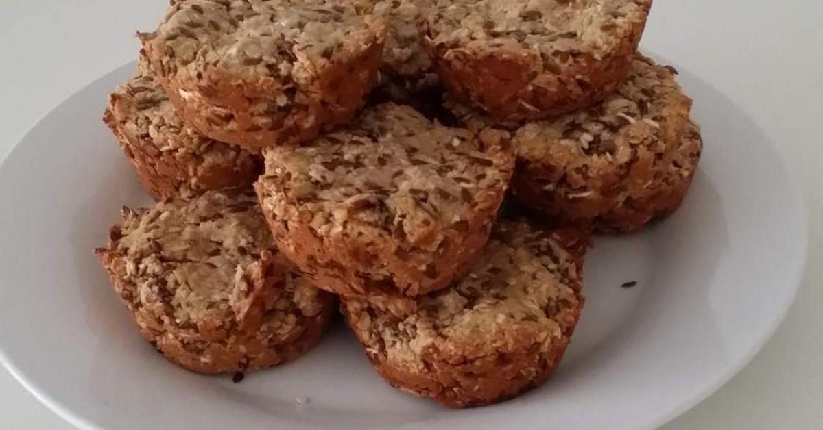 Vanilla Protein Oat Bars by thermofit. A Thermomix ® recipe in the